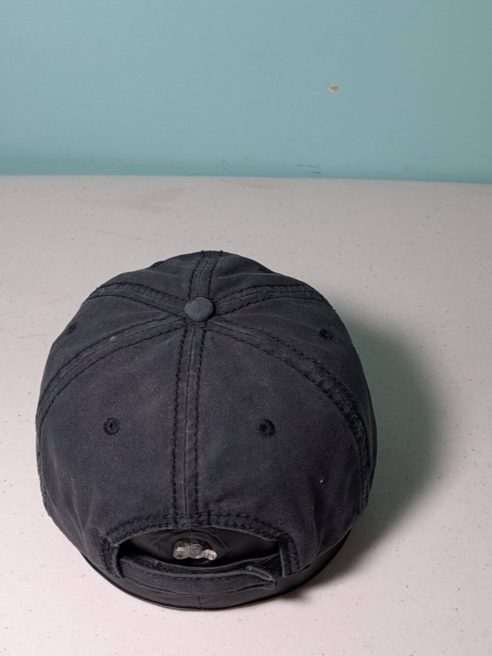 USA Adjustable Patch Hat 100% Cotton Blue - Picture 7 of 10